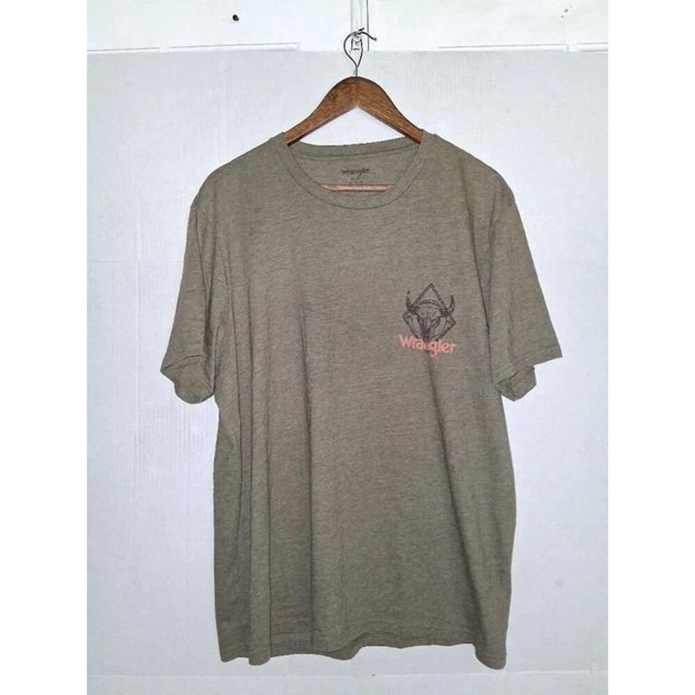 Wrangler Men's Green T-Shirt Size XL